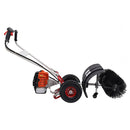 Heavy Duty 2.5HP 2-Stroke 52CC Gas-Powered Walk-Behind Brush Sweeper Broom, 24" (97138624) Heavy Duty 2.5HP 2-Stroke 52CC Gas-Powered Walk-Behind Brush Sweeper Broom, 24" (97138624)