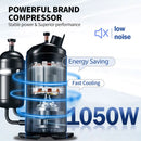 Heavy Duty Commercial 3 Flavor Countertop Soft Serve Ice Cream Maker Machine, 2350W (91803572) Heavy Duty Commercial 3 Flavor Countertop Soft Serve Ice Cream Maker Machine, 2350W (91803572)