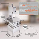 Heavy Duty Commercial Electric Meat Bone Saw Cutting Band Machine With 6 Saw Blades, 2200W (SAK91753) Heavy Duty Commercial Electric Meat Bone Saw Cutting Band Machine With 6 Saw Blades, 2200W (SAK91753)