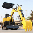 Heavy Duty Mini 13.5HP 1.0T Excavator Crawler Digger With Bucket (SAK31702) Heavy Duty Mini 13.5HP 1.0T Excavator Crawler Digger With Bucket (SAK31702)