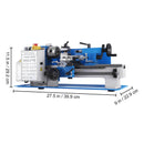Heavy-Duty Small Bench Top Metalworking Lathe Machine W/ Accessories (7x12)" (94203871) Heavy-Duty Small Bench Top Metalworking Lathe Machine W/ Accessories (7x12)" (94203871)