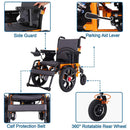 Heavy Duty Ultralight All-Terrain Electric Airplace-Approved Foldable Wheelchair, 300LBS (SAK63147) Heavy Duty Ultralight All-Terrain Electric Airplace-Approved Foldable Wheelchair, 300LBS (SAK63147)