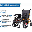 Heavy Duty Ultralight All-Terrain Electric Airplace-Approved Foldable Wheelchair, 300LBS (SAK63147) Heavy Duty Ultralight All-Terrain Electric Airplace-Approved Foldable Wheelchair, 300LBS (SAK63147)