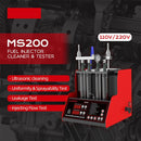 Heavy Duty Ultrasonic Fuel Gas Injector Car Cleaner Tester Machine, 4 Cylinder (97236540) Heavy Duty Ultrasonic Fuel Gas Injector Car Cleaner Tester Machine, 4 Cylinder (97236540)