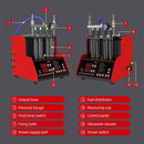 Heavy Duty Ultrasonic Fuel Gas Injector Car Cleaner Tester Machine, 4 Cylinder (97236540) Heavy Duty Ultrasonic Fuel Gas Injector Car Cleaner Tester Machine, 4 Cylinder (97236540)