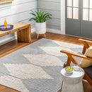 Stephan Blue & Gray Outdoor Rug Stephan Blue & Gray Outdoor Rug