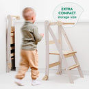 Helper Tower: A Multi-functional Foldable Step Stool for Kids Helper Tower: A Multi-functional Foldable Step Stool for Kids