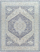 Sema Blue Medallion Area Rug Sema Blue Medallion Area Rug