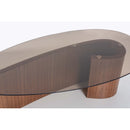 Milano Coffee Table Set Walnut Milano Coffee Table Set Walnut