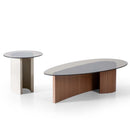 Milano Coffee Table Set Walnut Milano Coffee Table Set Walnut