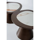 Rusty Ceramic Coffee Table Set Rusty Ceramic Coffee Table Set