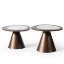 Rusty Ceramic Coffee Table Set Rusty Ceramic Coffee Table Set