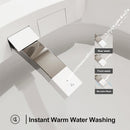HRW Luxury Automatic Tankless Smart Toilet With Built-In Bidet And Heated Seat (95742613) HRW Luxury Automatic Tankless Smart Toilet With Built-In Bidet And Heated Seat (95742613)