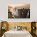 Victoria Falls Sunset Wall Art Victoria Falls Sunset Wall Art