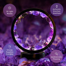 I Am At Peace - Spiritual Protection Amethyst Lamp I Am At Peace - Spiritual Protection Amethyst Lamp