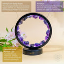 I Am At Peace - Spiritual Protection Amethyst Lamp I Am At Peace - Spiritual Protection Amethyst Lamp