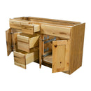 72 Inch Hickory Shaker Double Sink Bathroom Vanity with Drawers 72 Inch Hickory Shaker Double Sink Bathroom Vanity with Drawers