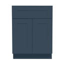 24 Inch Navy Blue Shaker Single Sink Bathroom Vanity 24 Inch Navy Blue Shaker Single Sink Bathroom Vanity