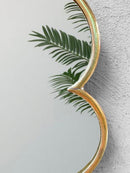 Flower Brass Wall Mirror - Moroccan Handmade Mirror Flower Brass Wall Mirror - Moroccan Handmade Mirror