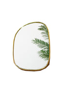irregular Brass Mirror - Handmade Bathroom Wall Mirror irregular Brass Mirror - Handmade Bathroom Wall Mirror