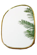 irregular Brass Mirror - Handmade Bathroom Wall Mirror irregular Brass Mirror - Handmade Bathroom Wall Mirror