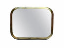 Gold Brass Rectangle Mirror Gold Brass Rectangle Mirror