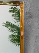 Gold Square Mirror - Unlacquered Brass Mirror Gold Square Mirror - Unlacquered Brass Mirror