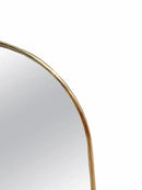 Unlacquered Brass Arch Mirror - Customized Brass Mirror Unlacquered Brass Arch Mirror - Customized Brass Mirror