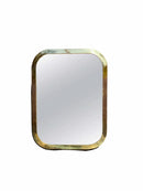 Gold Brass Rectangle Mirror Gold Brass Rectangle Mirror
