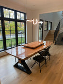 The Executive Conference Table, Solid Wood Conference Table, Industrial Table, Trestle Table, Metal and Reclaimed Wood Office Table, Modern The Executive Conference Table, Solid Wood Conference Table, Industrial Table, Trestle Table, Metal and Reclaimed Wood Office Table, Modern