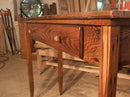 Writing Desk With Drawer, Wood Desk, Antique Desk, Vintage Style Nostalgic Furniture, Solid Wood Rustic Desk, Chestnut Desk, Reclaimed Wood Writing Desk With Drawer, Wood Desk, Antique Desk, Vintage Style Nostalgic Furniture, Solid Wood Rustic Desk, Chestnut Desk, Reclaimed Wood