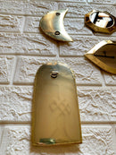 Small Decorative Mirrors - Gold Small Unlacquered Brass Mirror Small Decorative Mirrors - Gold Small Unlacquered Brass Mirror