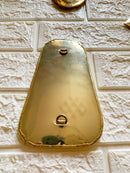 Set of 6 Small Decorative Mirrors -Unlacquered Brass Mirror Set of 6 Small Decorative Mirrors -Unlacquered Brass Mirror