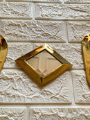 Small Unlacquered Brass Mirror - Small Decorative Wall Mirrors Small Unlacquered Brass Mirror - Small Decorative Wall Mirrors