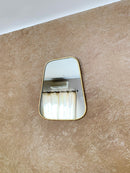 Gold Wall Brass Mirror - Triangle Mirror Gold Wall Brass Mirror - Triangle Mirror