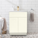 27 Inch Antique White Shaker Single Sink Bathroom Vanity 27 Inch Antique White Shaker Single Sink Bathroom Vanity