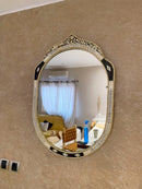 Handmade Bone Inlay Mirror Handmade Bone Inlay Mirror