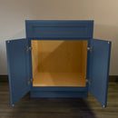 24 Inch Navy Blue Shaker Single Sink Bathroom Vanity 24 Inch Navy Blue Shaker Single Sink Bathroom Vanity