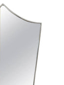 Handmade Italian Silver and Brass Wall Mirrors Handmade Italian Silver and Brass Wall Mirrors