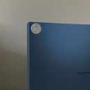 30 Inch Navy Blue Shaker Single Sink Bathroom Vanity with Drawers on the Left 30 Inch Navy Blue Shaker Single Sink Bathroom Vanity with Drawers on the Left