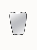 Italian Brass Curved Mirror Italian Brass Curved Mirror