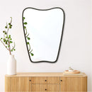 Italian Brass Curved Mirror Italian Brass Curved Mirror