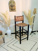 Black Leather Bar Stools - Counter Height Chairs Black Leather Bar Stools - Counter Height Chairs