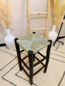 Black Backless Wood Bar Stools - Kitchen Counter Chairs Black Backless Wood Bar Stools - Kitchen Counter Chairs