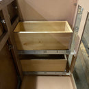 36 Inch Rustic Shaker Single Sink Bathroom Vanity with Drawers on the Left 36 Inch Rustic Shaker Single Sink Bathroom Vanity with Drawers on the Left