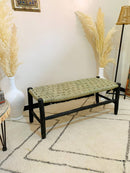 Bedroom Wood Bench - Boho Bed Wooden Bench Bedroom Wood Bench - Boho Bed Wooden Bench