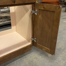 36 Inch Rustic Shaker Single Sink Bathroom Vanity with Drawers on the Left 36 Inch Rustic Shaker Single Sink Bathroom Vanity with Drawers on the Left