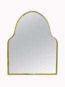 Black Brass Arch Mirror Black Brass Arch Mirror