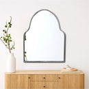 Arch Nickel Brass Frame Mirror Arch Nickel Brass Frame Mirror
