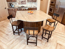 Sturdy wooden bar stools with backs - Rustic counter height stools - Baker Street Stool - Large stool seat with authentic industrial design Sturdy wooden bar stools with backs - Rustic counter height stools - Baker Street Stool - Large stool seat with authentic industrial design